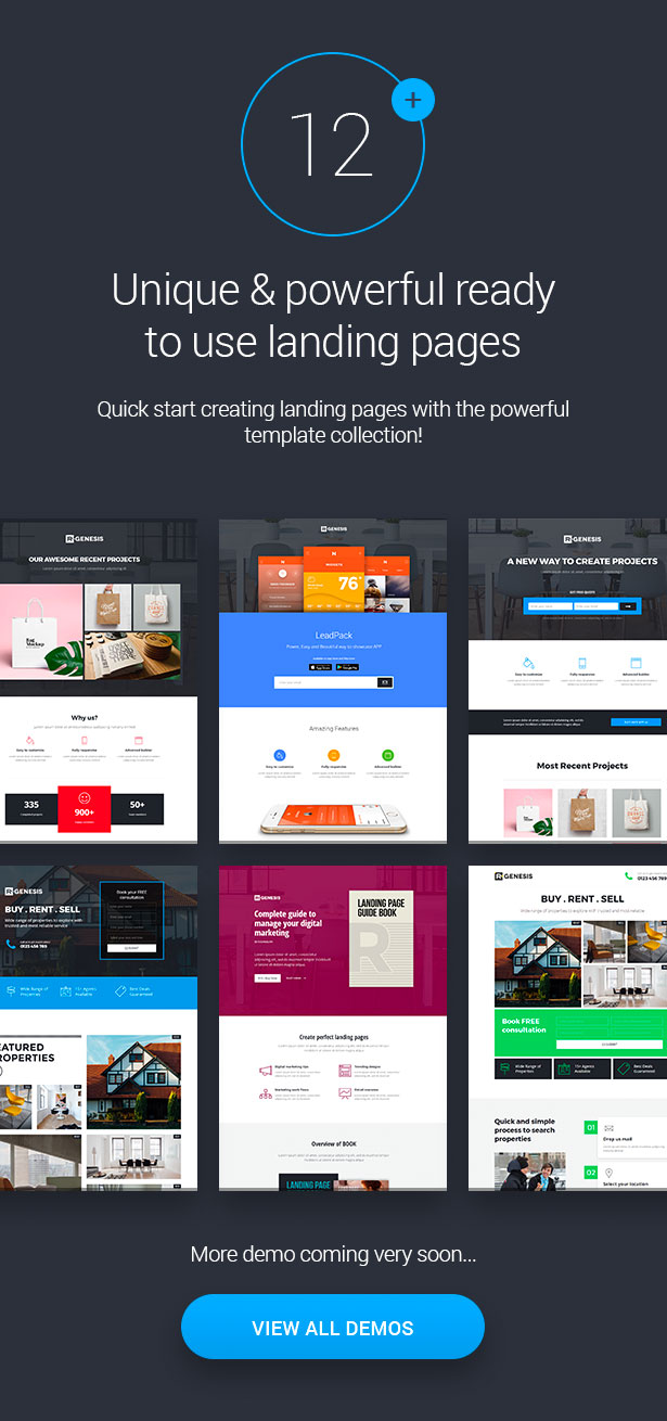 LeadPack Landing Pages